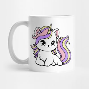 Unicorn Kitty Cat Mug